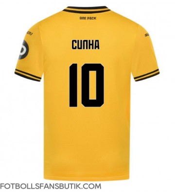 Wolves Matheus Cunha #10 Replika Hemmatröja 2024-25 Kortärmad